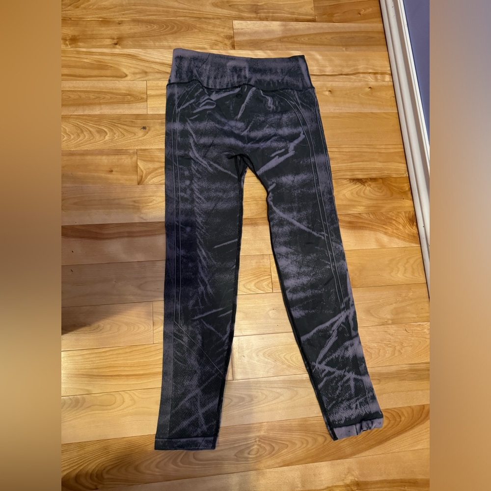 lululemon athletica Black Heathered Leggings